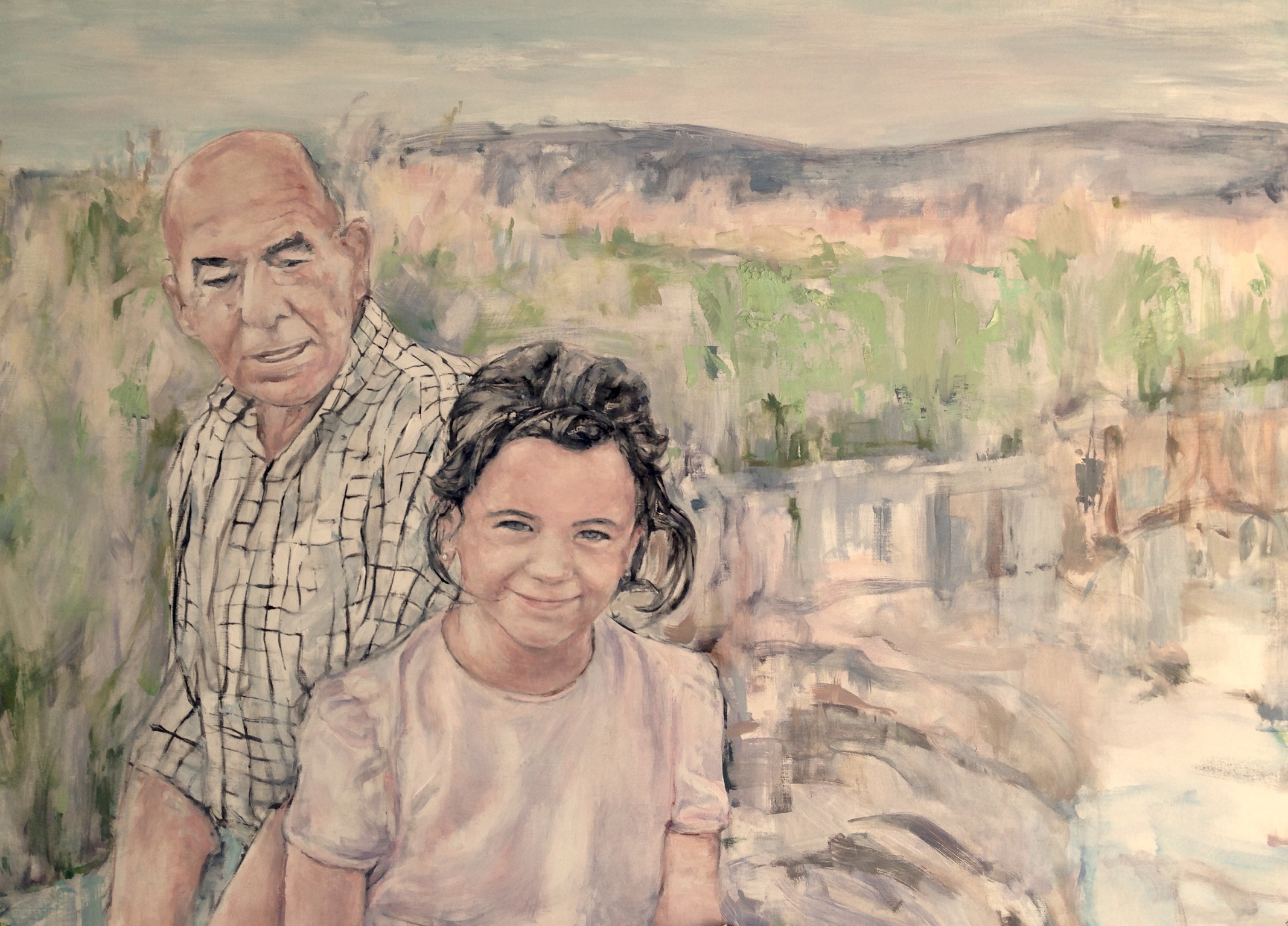 Retrato. Oleo sobre lienzo. 146x89cm. Retrato de Pilar Fanjul