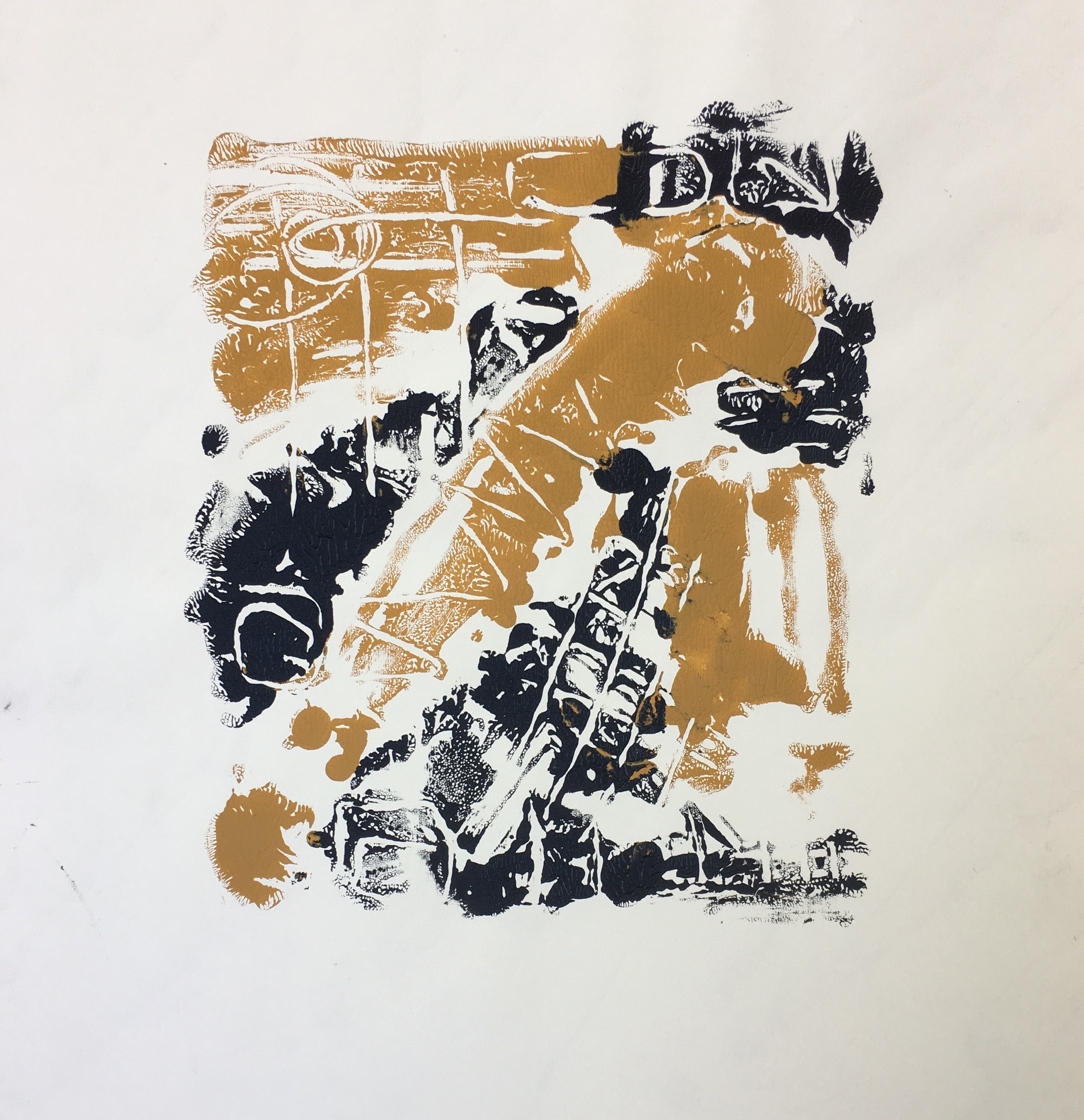 Monotipo III. Grabado de Pilar Fanjul.