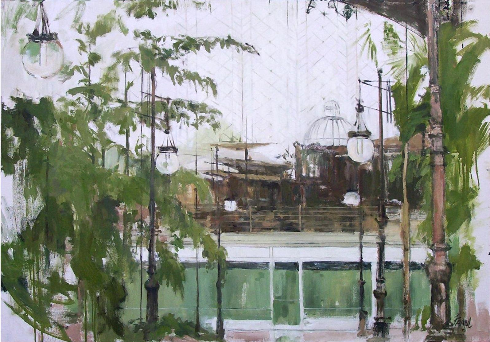 ¨Atocha ll¨.81x116 cm. Oleo/lienzo. Oil/canvas.